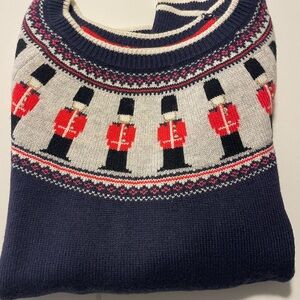 SOLD Boden Nutcracker Guardsmen Sweater